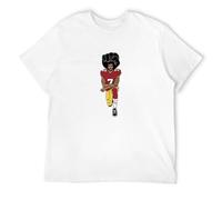 Men's Colin Kaepernick United We Stand Graphic Tee Printed Top S T-Shirts White L