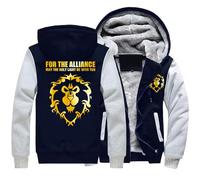 Men's College Jacket World of Warcra-ft, Warm Winter Long Sleeve Windproof Coat, Casual Fashion Cardigan, for Jogging Gym(Multicolor 4,S)