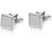 Mens Cufflinks Elegant Style Cuff Classic Silver Color Kappa Men's Cufflinks Gift Party Wedding Suit Shirt Cuffs Button Links Clothing Accessories