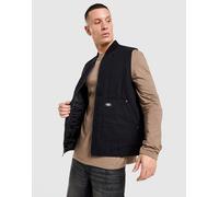 Mens Dickies Gilet Full Zip Trapuntato - Nero, nero XS