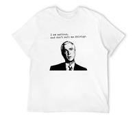 Men's Dont Call Me Shirley Leslie Nielsen Cotton Airplane T-Shirts White M