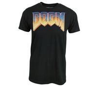 Men's Doom Gradient Logo T-Shirt Medium