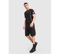 Mens EA7 Emporio Armani Badge Vertical T-Shirt - Nero, nero S