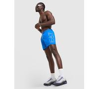 Mens EA7 Emporio Armani Costume da bagno Side Logo - Blu, blu XS