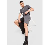 Mens EA7 Emporio Armani Maglia Tape Large Logo - Grigio, grigio L