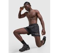 Mens EA7 Emporio Armani Wrap Swim Shorts - Nero, nero L