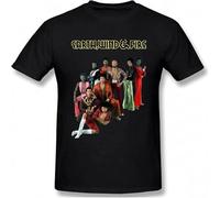 Men's Earth Wind & Fire Art Fashion Cool T Shirt Tee Black XL
