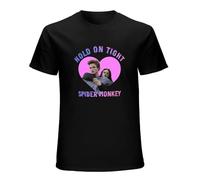 Men's Edward Cullen Cotton Man Hold On Tight Twilight Saga Robert Pattinson Vintage Oversized Tee Shirt Unisex T-Shirts Black 3XL