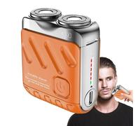 Men's Electric Shaver, Waterproof Cordless Shaver, USB Rechargeable, Wet and Dry Use, Compact and Travel-Friendly, for Car, Travel, and Camping, 2.09x1.12x2.48 inches