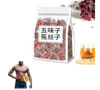 【Men's Essentials】Five Flavors Goji Berry Tea, Essential Pure Chinese Herbal Medicine for Men,Four Famous Five Flavors Wolfberry Tea, Chinese Kidney Care Tea for Men (1pcs)