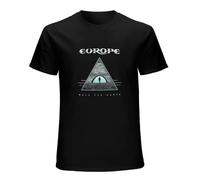 Men's Europe Walk The Earth Album Rock Band T-Shirts Black L