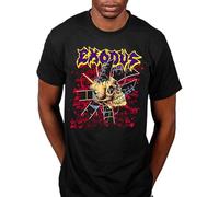 Mens Exodus Only Death T-Shirt Bonded By Blood Let There Be Blood Metal Black 3XL