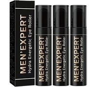 Mens Expert Hydra Energetic Eye Roller, Men Plus Expert Hydra Energetic Eye Roller,Men's Eye Roller for Puffy Eyes and Dark Circles, 10ml. (3pcs)
