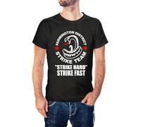 Men's Farmington District Strike Team Inspired by The Shield Vic Mackey T-Shirt Black L