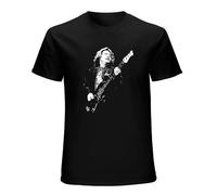 Men's Fashion Geezer Butler Bass Bassist Music Tee Men Summer T-Shirts Black 3XL