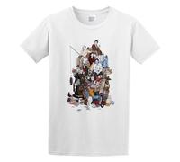 Men's Fashion T Shirts Amitata Seinfeld TV Art Do Not Bleach White S