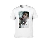 Men's Fashion T Shirts Sam Cooke American Singer Songwriter Classic Style White L