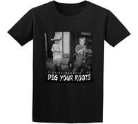 Men's Florida Georgia Line Dig Your Roots Men's T Shirt Fashion Casual Cool Tee Shirts O Neck Tee Black XXL