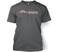 Men's Football Managers Need No Food T Shirt T-Shirts Grey XL