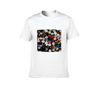 Men's Four TET There Is Love in You Cotton T Shirt White M