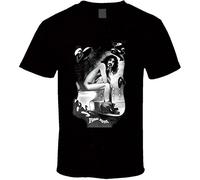 Men's Frank Zappa sul WC T-Shirt Frank Zappa Rock And Roll Punk New Wave Rock Icona Leggende T-Shirt Nero S