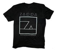 Men's Frank Zappa T Shirt Ship Arriving Too Late Black Version Steve Vai - L