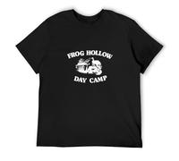 Men's Frog Hollow Day Camp Rock T-Shirts Black M