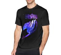 Men's Funny Fairy Tail Logo Short Sleeve T-Shirt Adult Shirt Shirts XXL