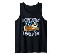 Mens Funny Heavy Metal Got That Dawg in Me Corgi Dog Lover Canotta