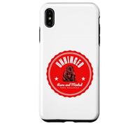 Mens Funny Pun Unhinged Rare Mint Philately Stamp Collectors Custodia per iPhone XS Max
