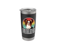 Mens Funny Retro Vintage Every Snack You Make Papillon Lover Bicchiere termico in acciaio inox doppia parete