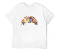 Men's Gay Pride Month Parade Equality LGBT T-Shirts White 3XL