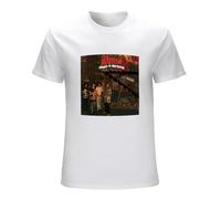 Men's Gerlernt Bone Thugs N Harmony E 1999 Eternal Graphic Tee Printed Fashion Shirt T-Shirts White 3XL