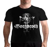 Mens Gorgo-Roth Round Neck Pure Cotton Short Sleeve Comfortable Adult T-Shirt Top S