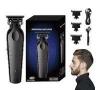 Men's Grooming Trimmer, Electric Hair Clipper, High-Speed Trimmer, Durable and Precise, 5.91x1.77 inches, Ideal for Father, Husband, Traveling or Dorm Use, Home Salon, Black