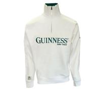 Men's Guinness Quarter Zip Fleece Cream