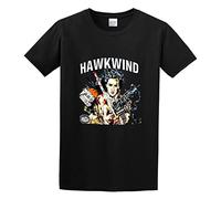 Men's Hawkwind The Friday Rock Show Sessions Live At Reading 86 Cotton T Shirt Black L