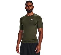 Men's Heatgear Compression Shirt Marine Od Green/White L L