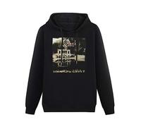 Men's Heavyweight Hooded Opeth Morningrise Long Sleeve Sweatshirts Black M