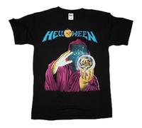 Men's Helloween Keeper of The Seven Keys'87 Gamma Ray Avantasia Rage New Black T Shirt T-Shirts Black M