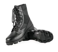 Men's High Top Military Tactical Boots Lace Up Lightweight Comfortable Military Work Shose Desert For Backpacking Mountaineering Travel Army Outdoor Jungle Hunting(Black,40 EU)