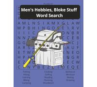 Men's Hobbies, Bloke stuff Word Search: Easy to Read
