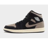 Mens Jordan Air 1 Mid - Nero, nero 45