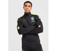 Mens Jordan Brazil 2026 Strike Drill Top - Nero, nero L
