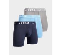 Mens Jordan Set 3 Boxer - Blu, blu L