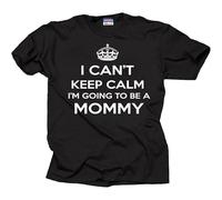 Men's Keep Calm Mother's T Shirt New Black XXL