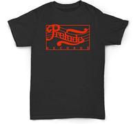 Men's Kind Prelude Records T Shirt Jazz Soul Funk Vintage Men's Breathable Cotton Crew Neck Plain Tees Black XXL