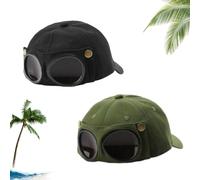 Men'S Korean-Style Pilot Baseball Cap,Korean Style Pilot Baseball Hat (#6)