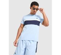 Mens Lacoste Colour Block Reflective Pipe T-Shirt - Blu, blu 7/XXL