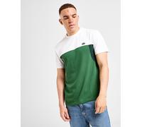 Mens Lacoste Maglia Colour Block Panel - Verde, verde 3/S